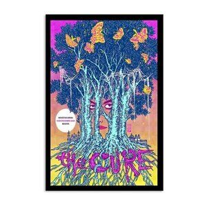 The Cure Bogota Colombia Dec 10 2023 Music Tour Poster